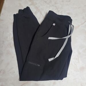 FIGS Zamora Jogger Scrub Pants Black Women’s XXS/P Style W18SW2005P